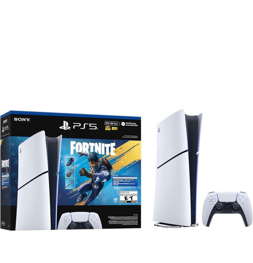 Zestaw z konsolą PlayStation 5 Slim Digital Fortnite Flowering Chaos Edycja Limitowana Biały