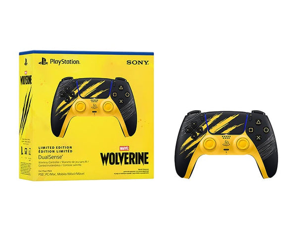 Kontroler bezprzewodowy Sony DualSense® Bojowy żółty Édition limitée Marvel's Wolverine do PS5