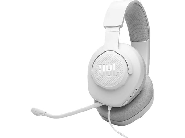 Przewodowy zestaw słuchawkowy gamingowyowy JBL Quantum 100P Biały do PS5 PS4 Switch Xbox PC Mac