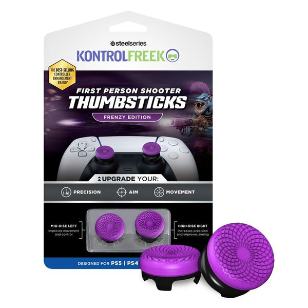Joystick Thumbsticks SteelSeries KontrolFreak FPS Frenzy Czarno-fioletowy do PS5
