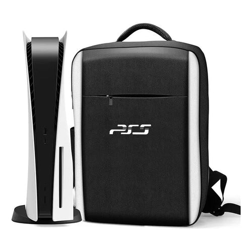 Plecak podróżny do transportu konsoli Playstation 5/PS4/PS5 i akcesoriów - Czarny